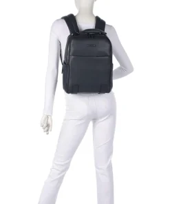 Modus Special Rucksack 13″ genarbtes Rindsleder dunkelblau