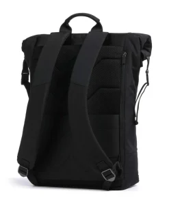 Monarch Leon Rolltop Rucksack 17″ Nylon schwarz