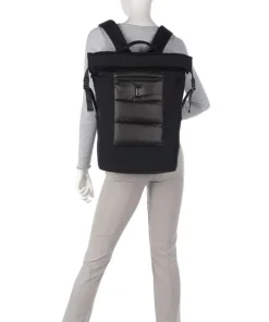 Monarch Leon Rolltop Rucksack 17″ Nylon schwarz