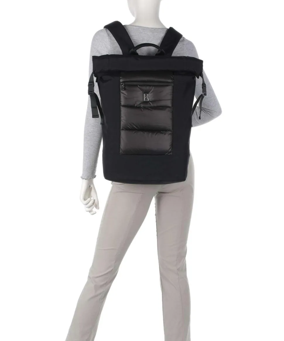 Monarch Leon Rolltop Rucksack 17″ Nylon schwarz