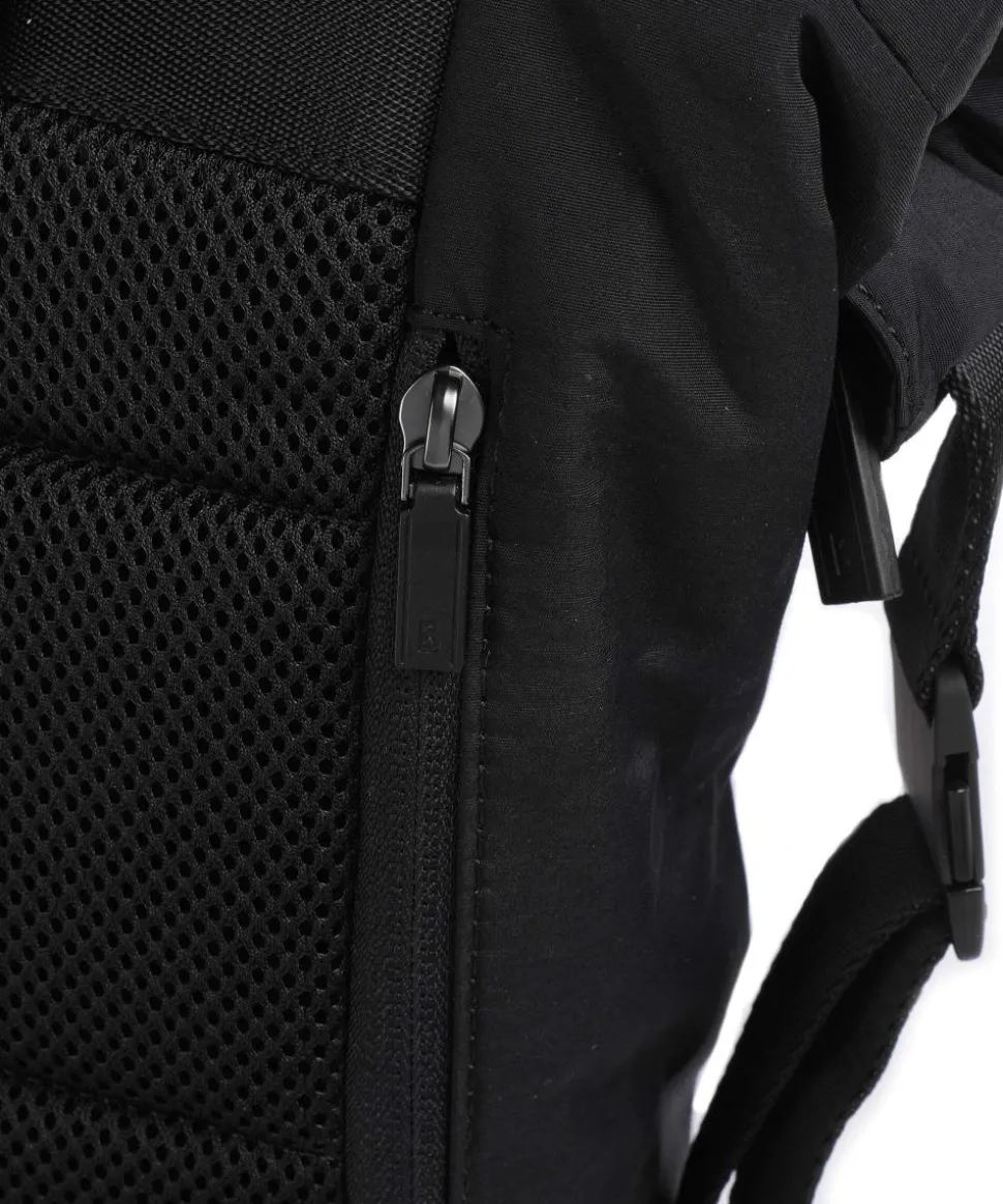 Monarch Leon Rolltop Rucksack 17″ Nylon schwarz