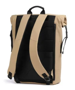 Monarch Leon Rolltop Rucksack 17″ Nylon beige