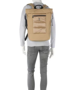 Monarch Leon Rolltop Rucksack 17″ Nylon beige