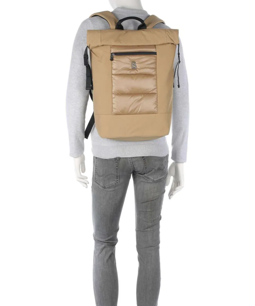 Monarch Leon Rolltop Rucksack 17″ Nylon beige