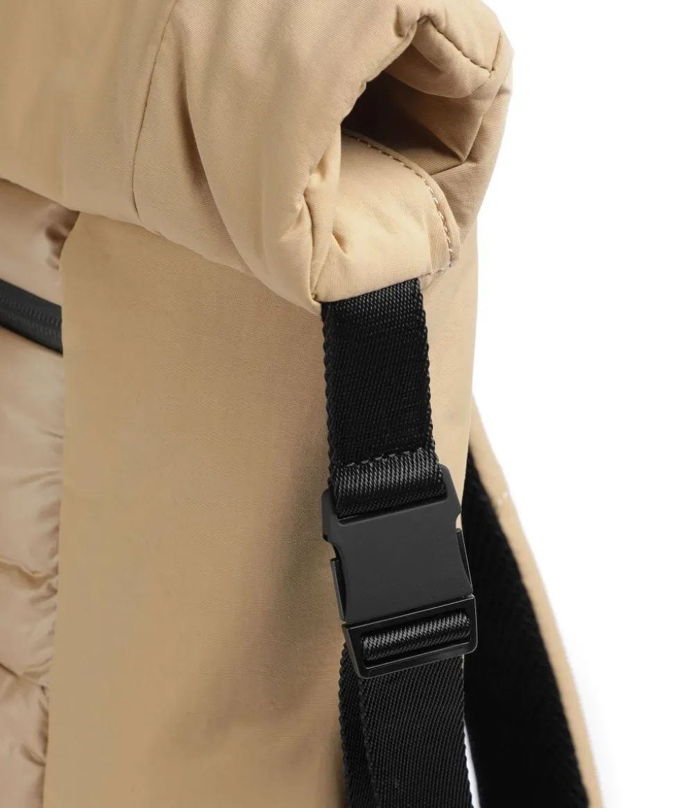 Monarch Leon Rolltop Rucksack 17″ Nylon beige