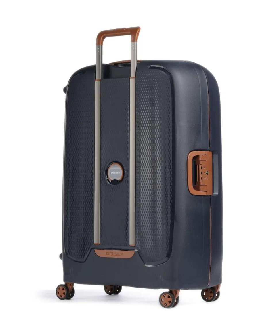 Moncey 4-Rollen Trolley dunkelblau 76 cm