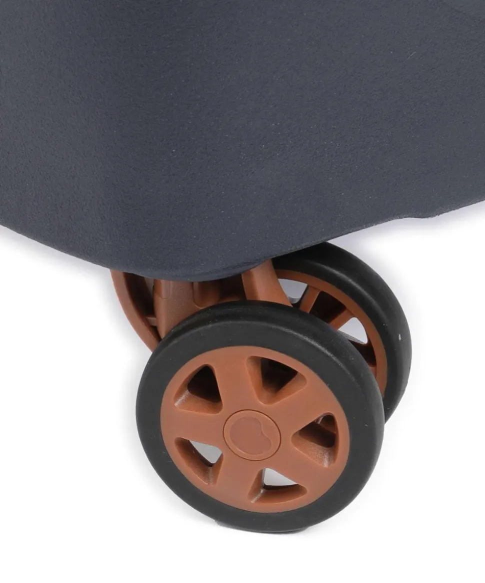 Moncey 4-Rollen Trolley dunkelblau 76 cm