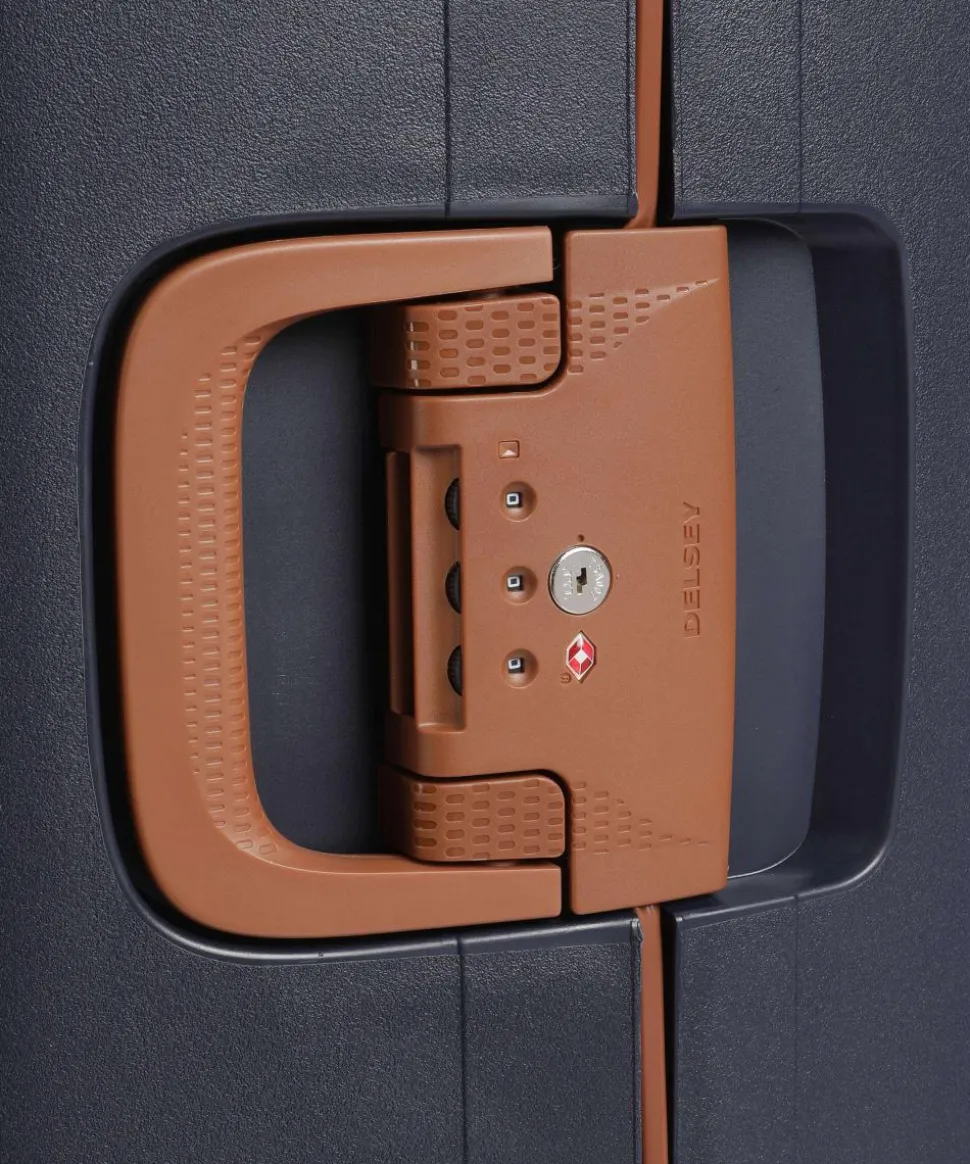 Moncey 4-Rollen Trolley dunkelblau 82 cm