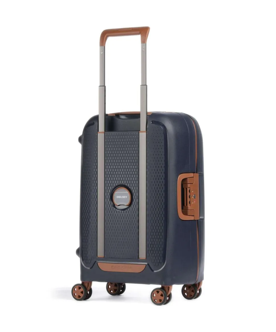 Moncey 4-Rollen Trolley dunkelblau 55 cm