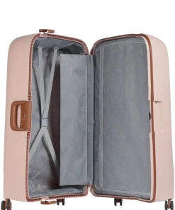 Moncey 4-Rollen Trolley rosa 82 cm