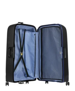 Moncey 4-Rollen Trolley schwarz 82 cm