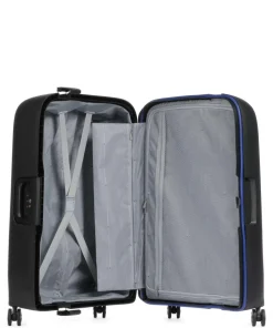 Moncey 4-Rollen Trolley schwarz 69 cm