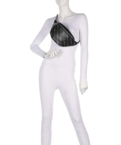 Monogram Soft Nappa M Gürteltasche fein genarbtes Leder schwarz