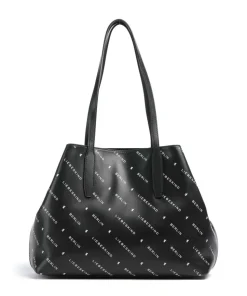 Monogram Soft Nappa M Shopper fein genarbtes Leder schwarz