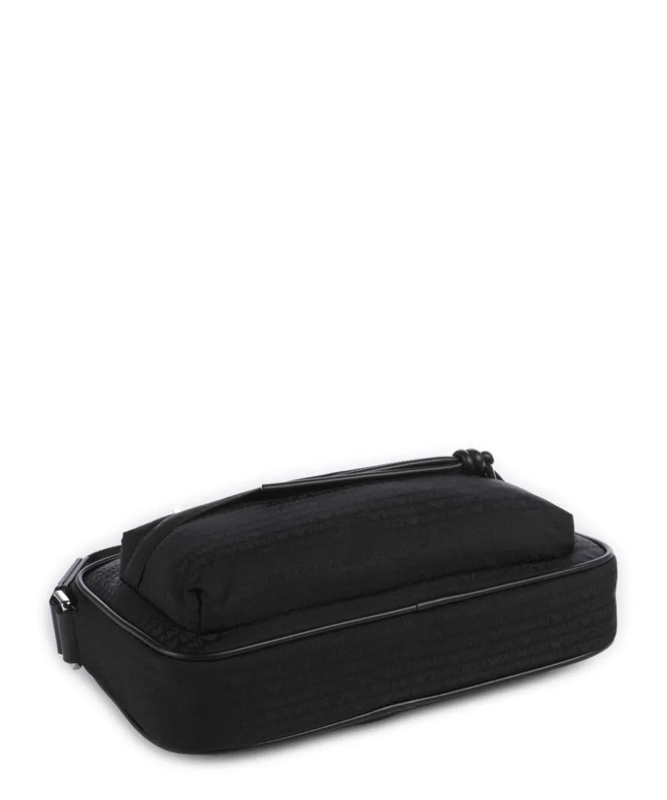 Monogram Umhängetasche Nylon schwarz