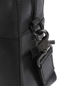 Montana Aktentasche 15″ fein genarbtes Rindsleder schwarz