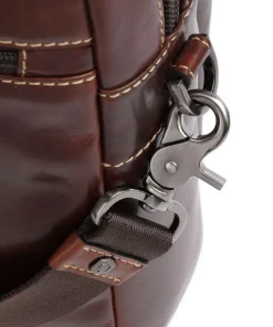 Montana Aktentasche 15″ genarbtes Rindsleder dunkelbraun