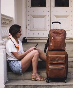 Montana 4-Rollen Trolley braun 47 cm