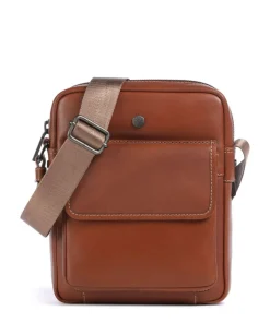 Montana Umhängetasche Rindsleder braun