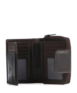 Monterey 511 Geldbörse Leder dunkelbraun