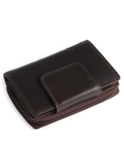 Monterey 511 Geldbörse Leder dunkelbraun