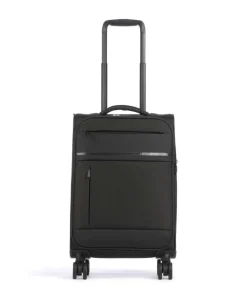 Monthelys 4-Rollen Trolley schwarz 55 cm