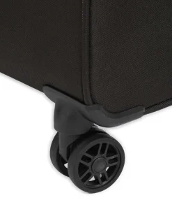 Monthelys 4-Rollen Trolley schwarz 76 cm