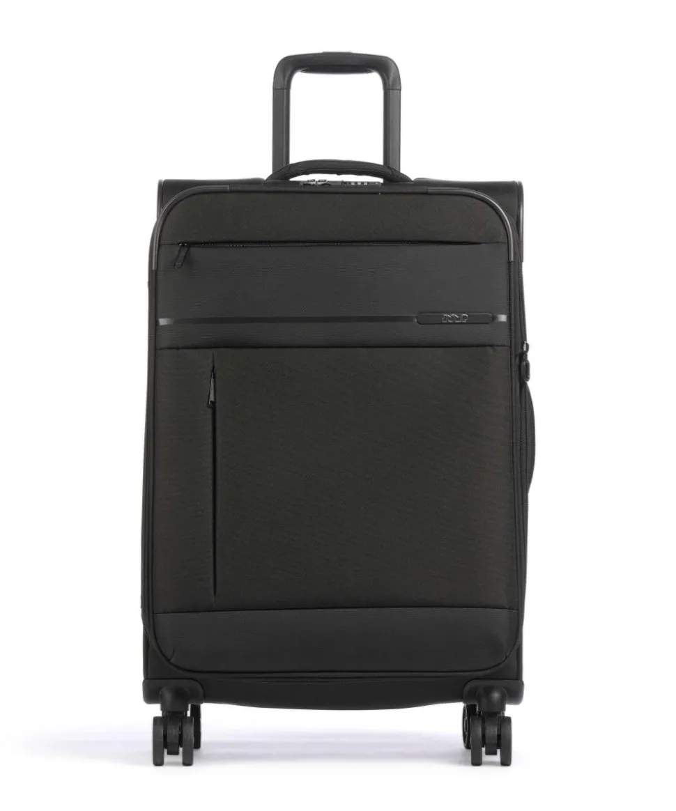 Monthelys 4-Rollen Trolley schwarz 67 cm