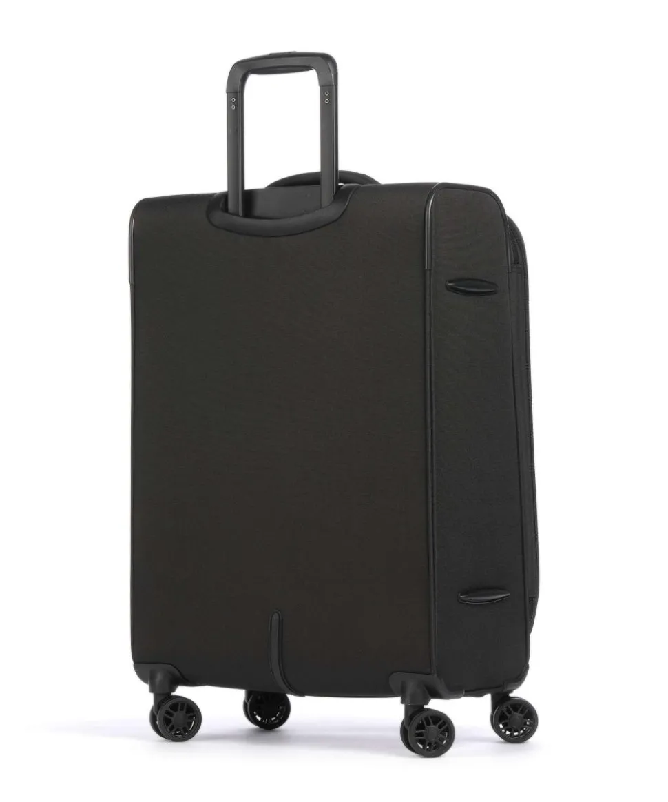 Monthelys 4-Rollen Trolley schwarz 67 cm