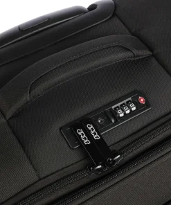 Monthelys 4-Rollen Trolley schwarz 67 cm