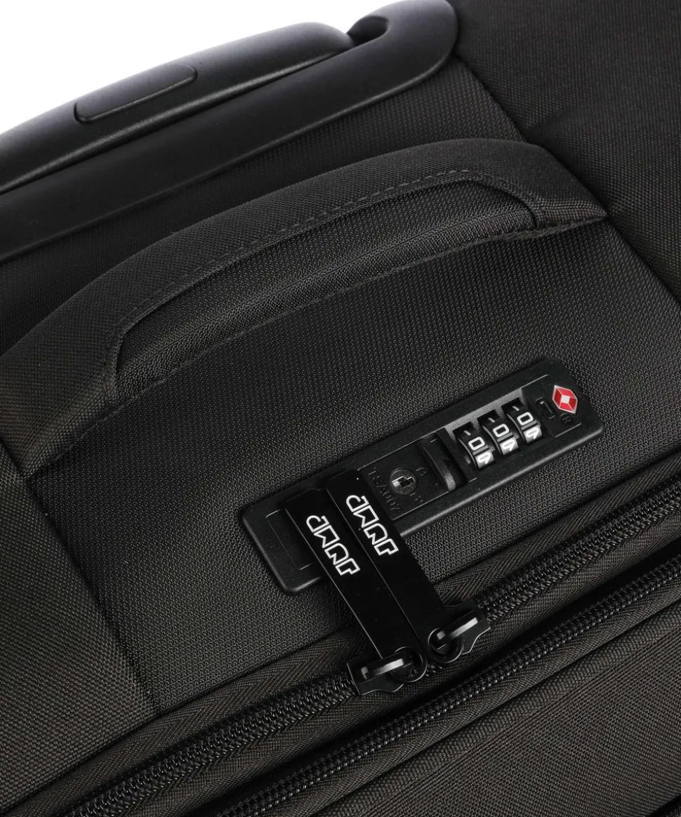 Monthelys 4-Rollen Trolley schwarz 67 cm