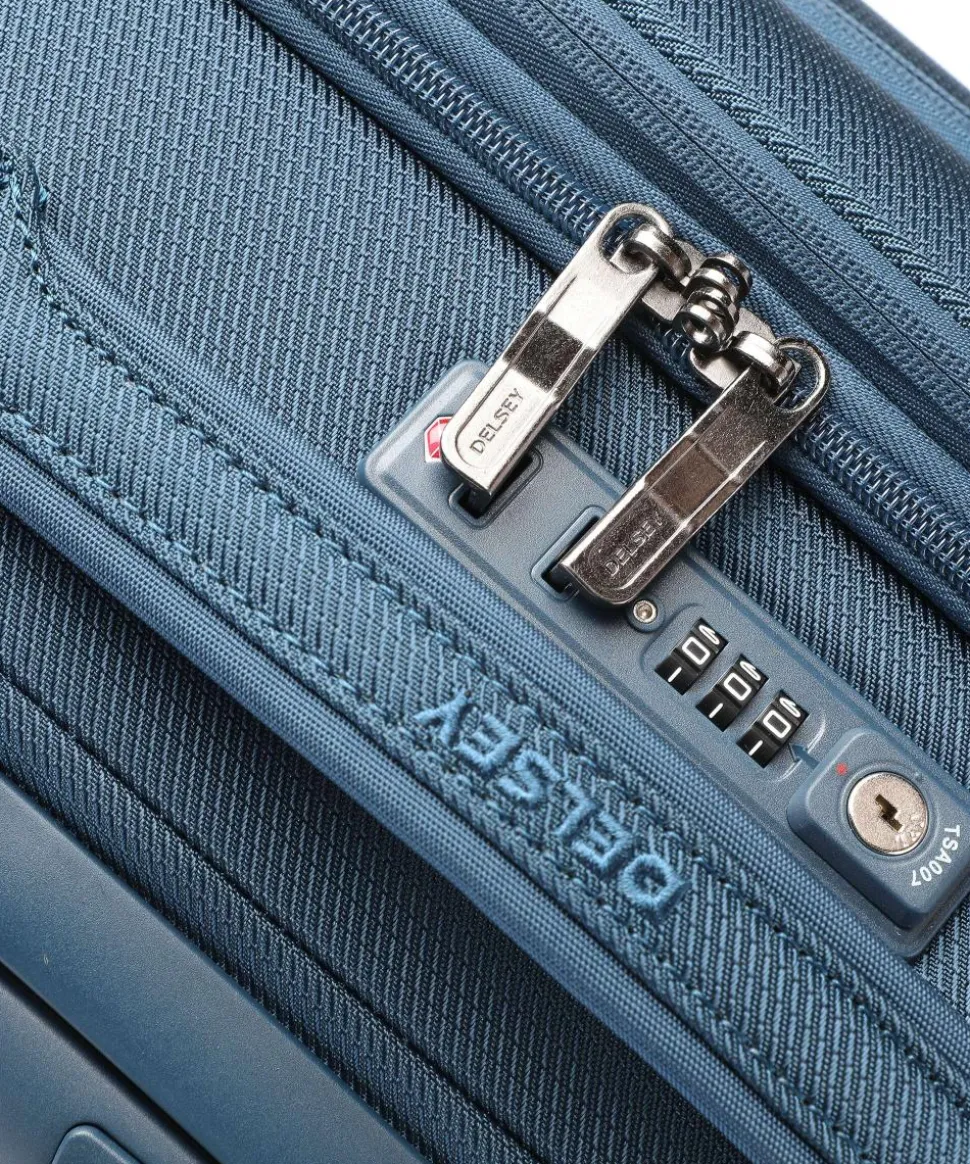 Montmartre Air 2.0 Slim Line 4-Rollen Trolley blau 55 cm