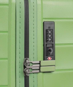 Mooby 4-Rollen Trolley grün 77 cm