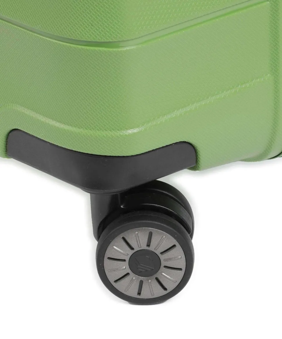 Mooby 4-Rollen Trolley grün 77 cm