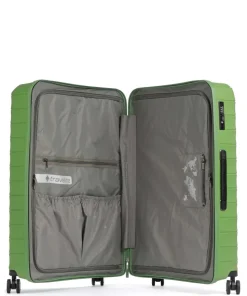 Mooby 4-Rollen Trolley grün 77 cm