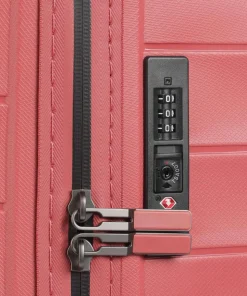 Mooby 4-Rollen Trolley koralle 77 cm