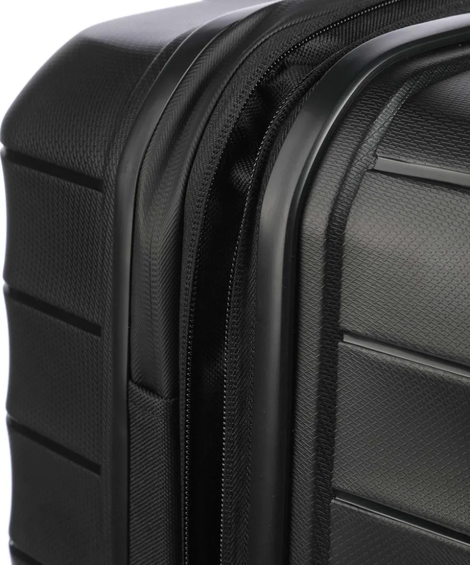 Mooby 4-Rollen Trolley Set schwarz 3-tlg.