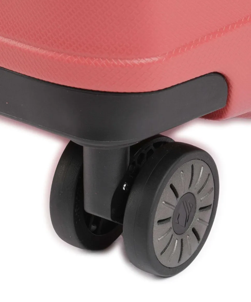 Mooby 4-Rollen Trolley Set rot 3-tlg.