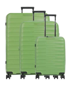 Mooby 4-Rollen Trolley Set grün 3-tlg.