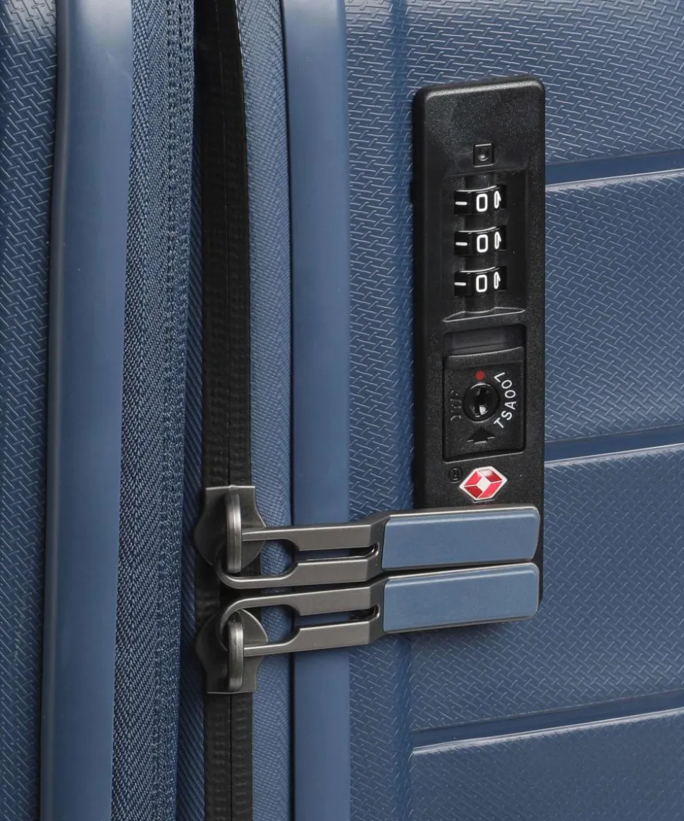 Mooby 4-Rollen Trolley Set navy 3-tlg.