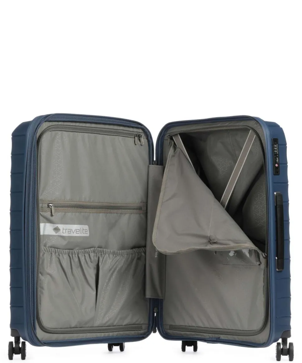 Mooby 4-Rollen Trolley Set navy 3-tlg.