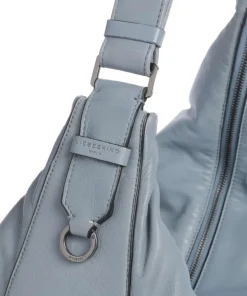 Moon Sheep Natural L Beuteltasche Schafsleder blaugrau