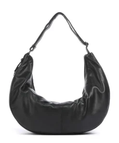 Moon Sheep Natural L Beuteltasche Schafsleder schwarz
