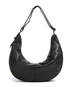 Moon Sheep Natural M Beuteltasche Schafsleder schwarz