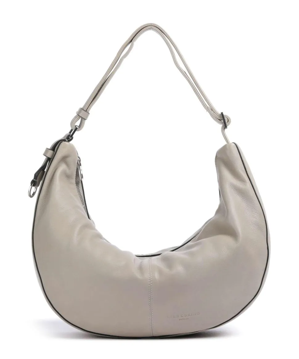 Moon Sheep Natural M Beuteltasche Schafsleder taupe
