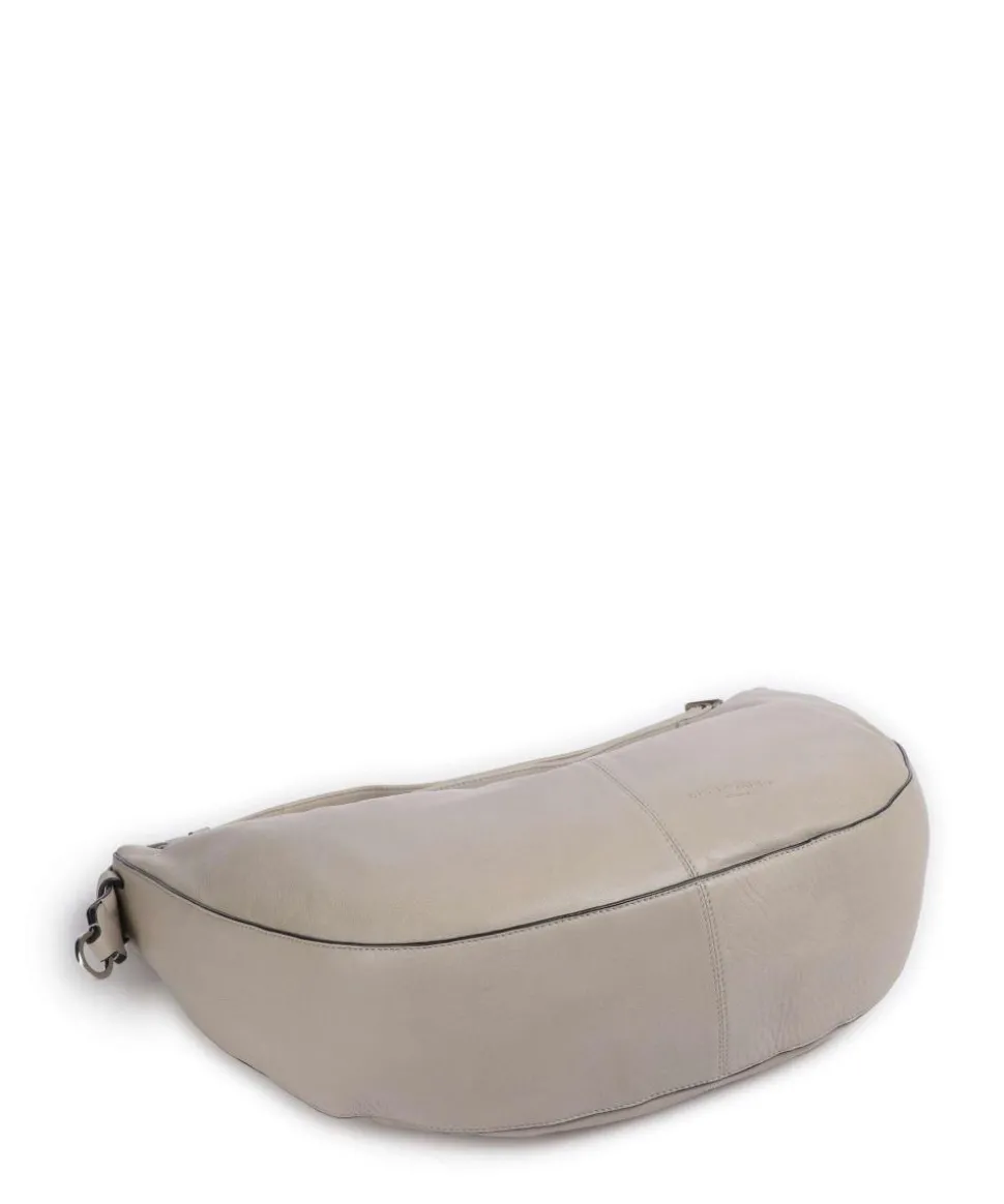 Moon Sheep Natural M Beuteltasche Schafsleder taupe