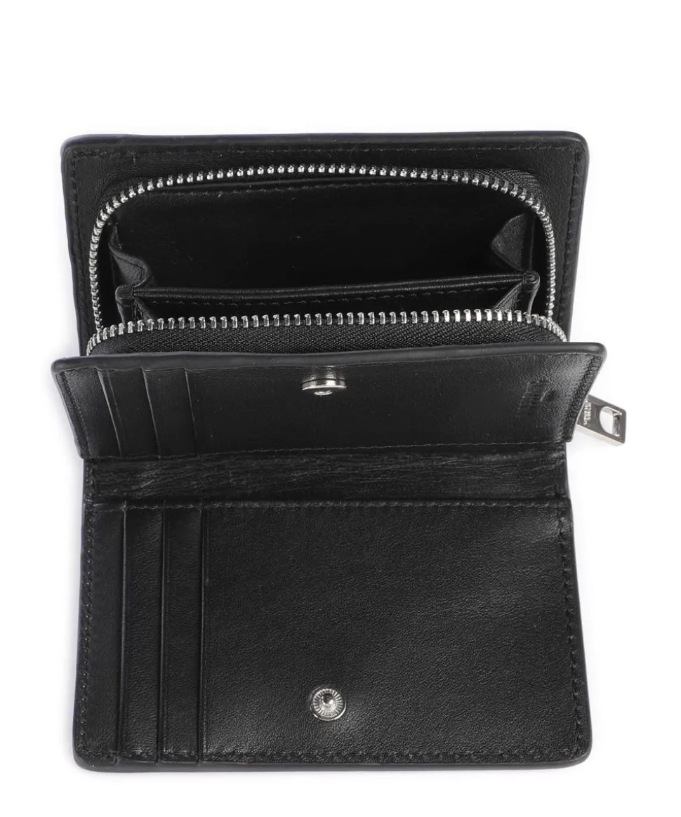 Moon Thea Sheep Natural Geldbörse Schafsleder schwarz