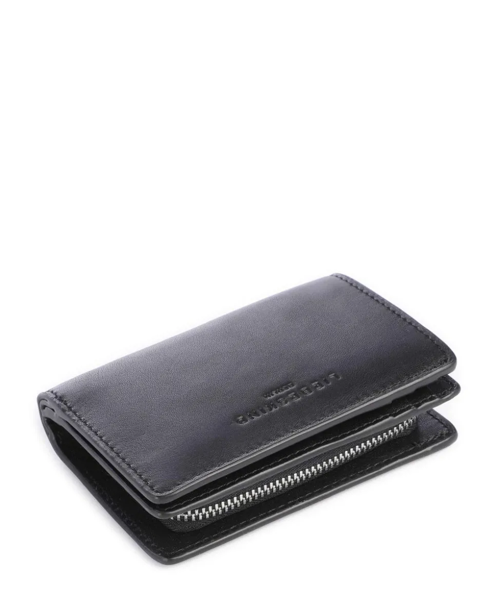 Moon Thea Sheep Natural Geldbörse Schafsleder schwarz