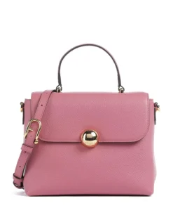 Moonlight S Handtasche genarbtes Leder pink