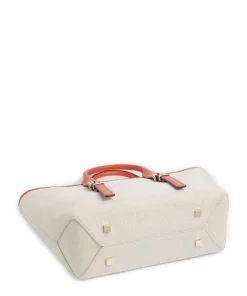 Moore Handtasche Canvas beige/orange